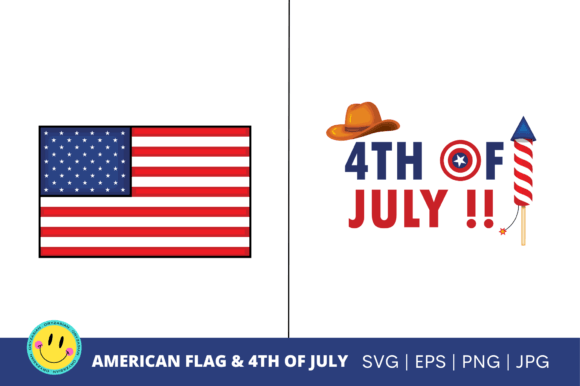 American Flag & 4th of July Graphic: Essential Digital Assets
