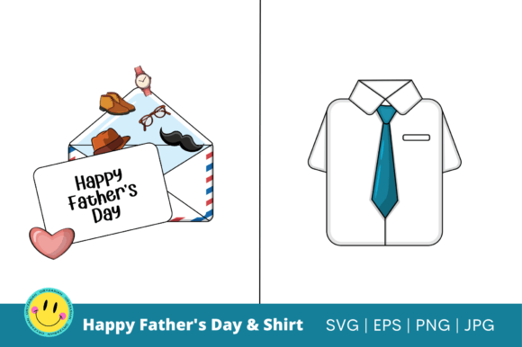 Celebrate Dad with a Thoughtful Happy Father's Day & Shirt Graphic