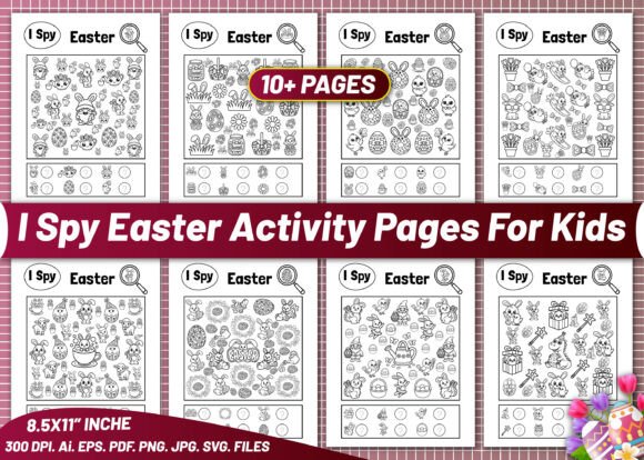 Engaging I Spy Easter Activity Sheets for Kids: A Designer's Guide