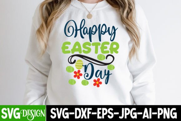 Happy Easter Day SVG Cut File: Crafting Seasonal Visuals