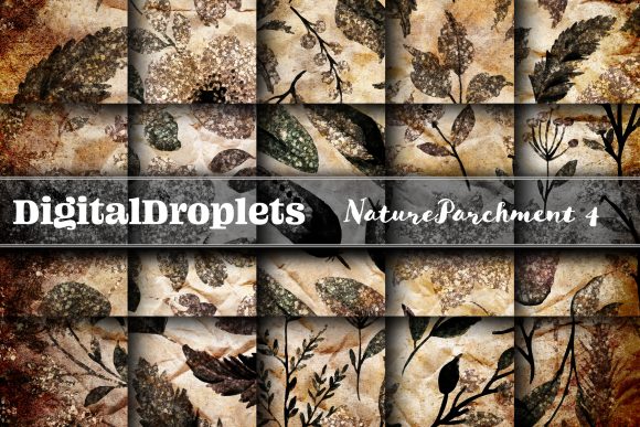 Nature Parchment Vol. 4 | Collection: Bold Textured Design Assets