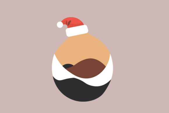 Santa Egg: A Festive Design Asset for Creative Projects