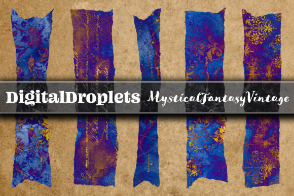 Unlock Creative Potential with Mystical Fantasy Washi Tapes